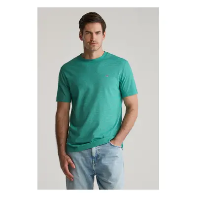 TRIČKO GANT SMALL STRIPE T-SHIRT DEEP GREEN