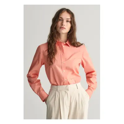 KOŠILE GANT REG POPLIN SHIRT PEACHY PINK