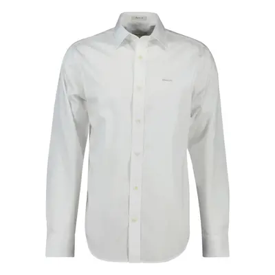 KOŠILE GANT REG SATEEN SHIRT WHITE