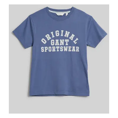 TRIČKO GANT ORIGINAL SPORTSWEAR T-SHIRT WASHED BLUE