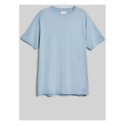 TRIČKO GANT SLUB TEXTURE SS T-SHIRT DOVE BLUE