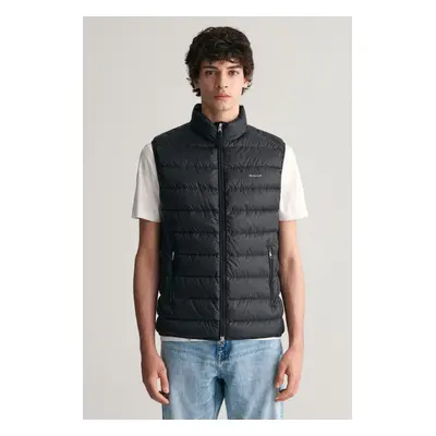 VESTA GANT LIGHT DOWN VEST BLACK