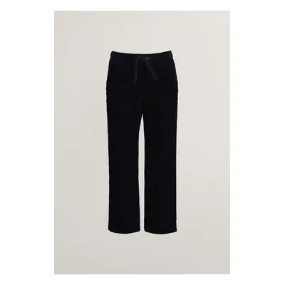 KALHOTY GANT CORD PULL ON PANTS EVENING BLUE