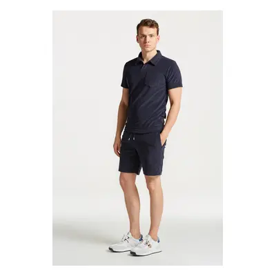 TEPLÁKOVÉ ŠORTKY GANT TERRY SHORTS EVENING BLUE