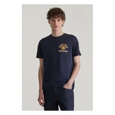 TRIČKO GANT CREST GRAPHIC TSHIRT EVENING BLUE