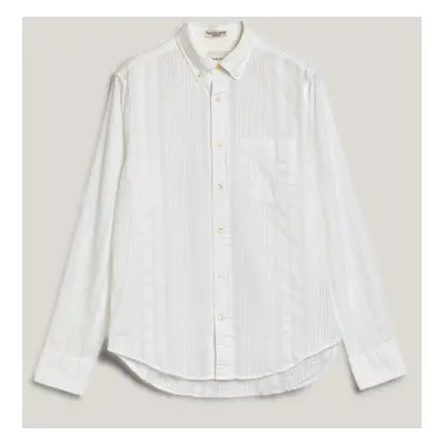 KOŠILE GANT REG SEERSUCKER STRIPE SHIRT WHITE