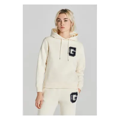 MIKINA GANT REG G HOODIE CREAM