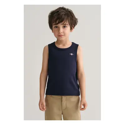 TRIČKO GANT SHIELD TANK TOP EVENING BLUE