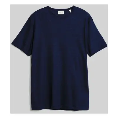 TRIČKO GANT LINEN SS T-SHIRT DOVE BLUE