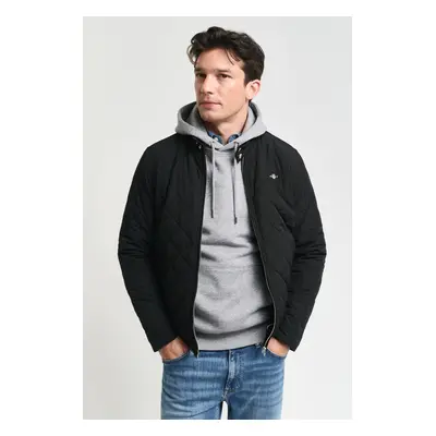 BUNDA GANT QUILTED WINDCHEATER BLACK