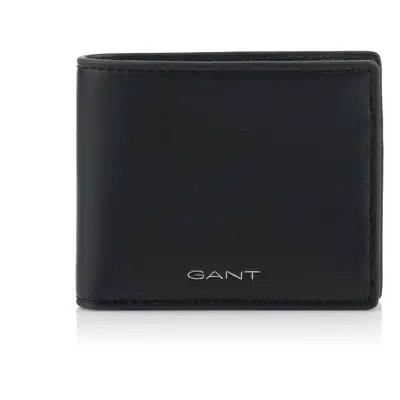 PENĚŽENKA GANT LEATHER BIFOLD WALLET BLACK