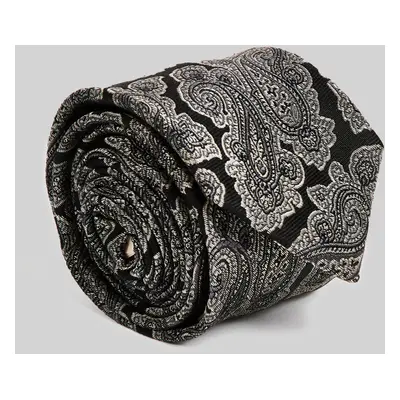 KRAVATA GANT PAISLEY SILK TIE BLACK