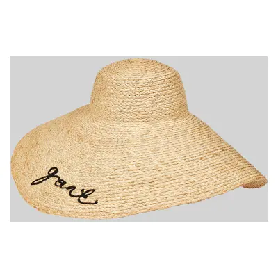 KLOBOUK GANT RAFFIA SUN HAT OATMEAL MELANGE