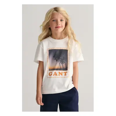 TRIČKO GANT GANT RESORT RELAXED T-SHIRT WHITE