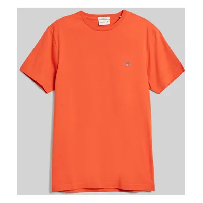 TRIČKO GANT SLIM SHIELD SS T-SHIRT BURNT ORANGE