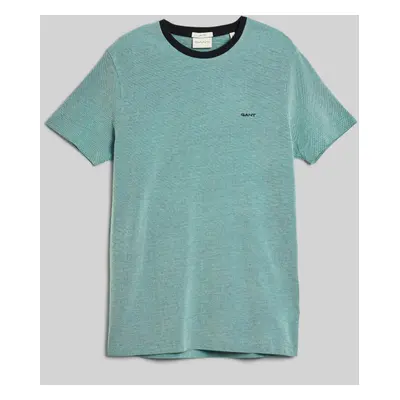 TRIČKO GANT 4-COL OXFORD SLIM SS T-SHIRT OCEAN TURQUOSIE