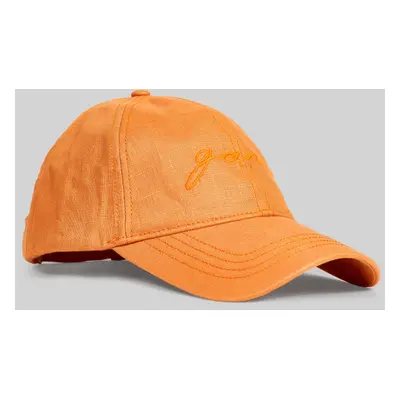 KŠILTOVKA GANT LINEN CAP PUMPKIN ORANGE