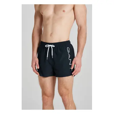 PLAVKY GANT LIGHTWEIGHT SWIM SHORTS BLACK