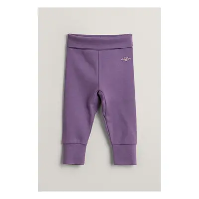 LEGÍNY GANT SHIELD LEGGINGS BORDEAUX PURPLE