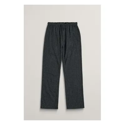 PYŽAMOVÉ KALHOTY GANT FLANNEL PANTS DARK GREY MELANGE