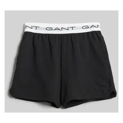 TEPLÁKOVÉ ŠORTKY GANT GIRLY SWEATSHORTS BLACK