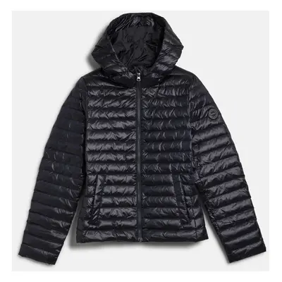 BUNDA GANT SHINY LIGHT PADDED DOWN JACKET BLACK