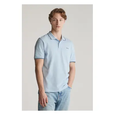 POLOKOŠILE GANT TIPPING SS PIQUE POLO FRESH BLUE