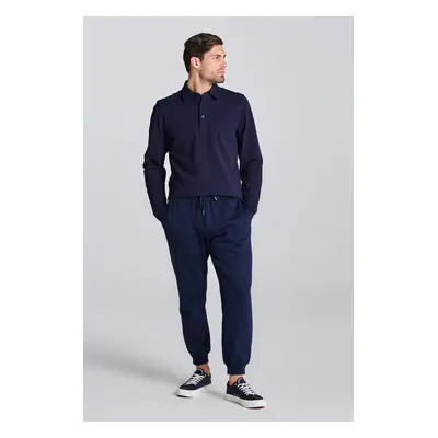 TEPLÁKY GANT REG TONAL SHIELD SWEAT PANTS EVENING BLUE