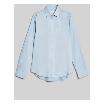 KOŠILE GANT SLIM SATEEN SHIRT MUTED BLUE