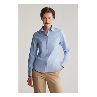 KOŠILE GANT SLIM STRETCH OXFORD SHIRT PERFECT BLUE