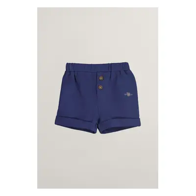 ŠORTKY GANT SHIELD PIQUE SHORTS DUSTY NAVY