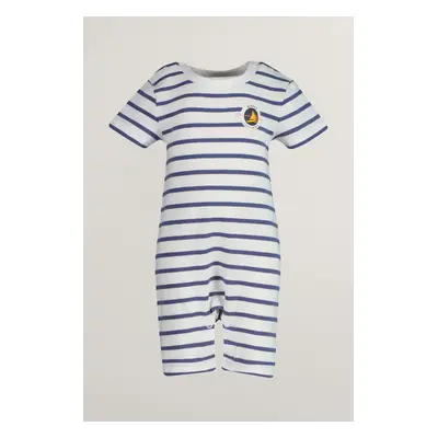 BODY GANT STRIPED JERSEY ROMPER DUSTY NAVY