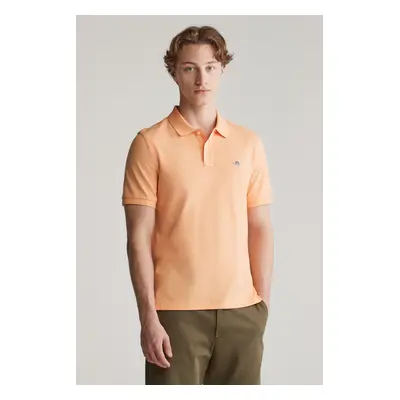 POLOKOŠILE GANT REG SHIELD SS PIQUE POLO PEACHY ORANGE