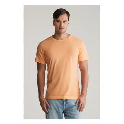 TRIČKO GANT SUNFADED SS TSHIRT PEACHY ORANGE