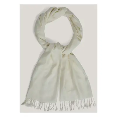 ŠÁLA GANT WOOL TWILL FOULARD CREAM