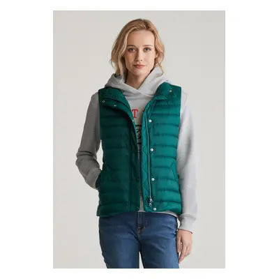 VESTA GANT LIGHT DOWN VEST DEEP FOREST