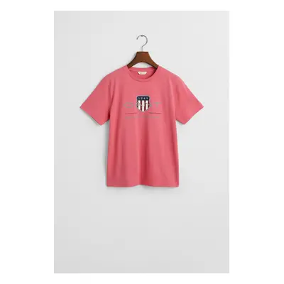 TRIČKO GANT ARCHIVE SHIELD SS T-SHIRT BLUSH PINK