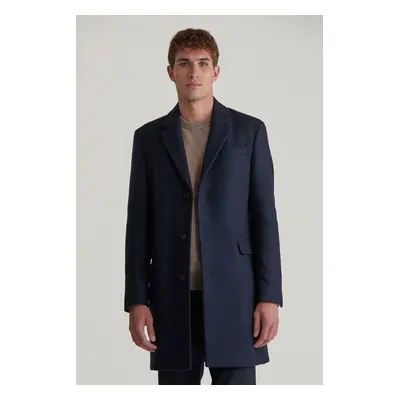 KABÁT GANT CLASSIC WOOL COAT NIGHT BLUE