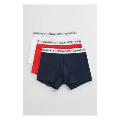 SPODNÍ PRÁDLO GANT TRUNK 3-PACK MULTICOLOR