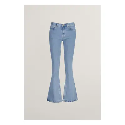 DŽÍNY GANT BOOTCUT JEANS LIGHT BLUE