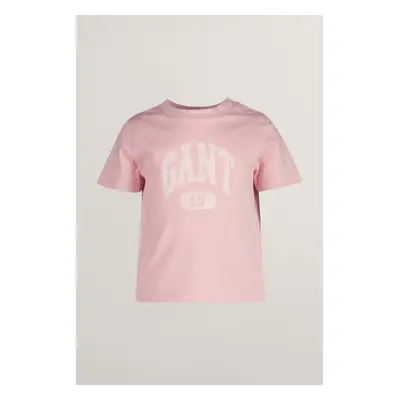 TRIČKO GANT GANT ARCH T-SHIRT BLUSHING PINK