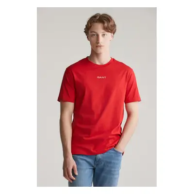 TRIČKO GANT GRAPHIC SS TSHIRT RUBY RED