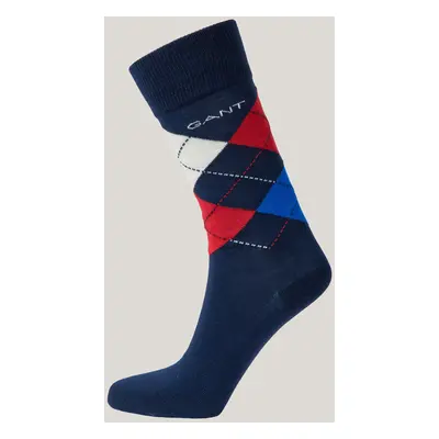 PONOŽKY GANT ARGYLE SOCKS EVENING BLUE