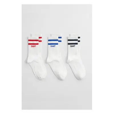 PONOŽKY GANT STARS & STRIPES SOCK BOX WHITE