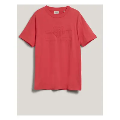 TRIČKO GANT REG TONAL SHIELD SS T-SHIRT WATERMELON RED