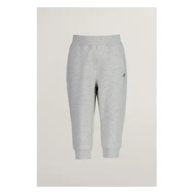 TEPLÁKY GANT SHIELD PANTS LIGHT GREY MELANGE