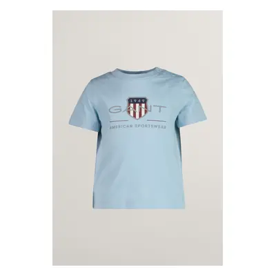 TRIČKO GANT ARCHIVE SHIELD SS T-SHIRT CALMING BLUE