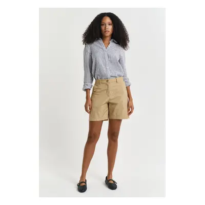 ŠORTKY GANT LIGHTWEIGHT CHINO SHORTS OAK BEIGE