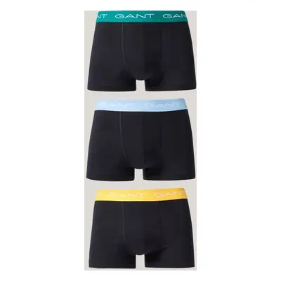 SPODNÍ PRÁDLO GANT TRUNK 3-PACK BLACK