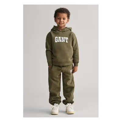 TEPLÁKY GANT GANT ARCH SCRIPT SWEATPANTS JUNIPER GREEN